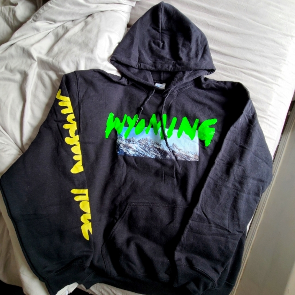New Unworn | Kanye Wyoming Hoodie (Black) 2018